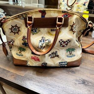 Disney Cruise Line Dooney & Bourke Satchel Tote 2011 Dream Inaugural Voyage